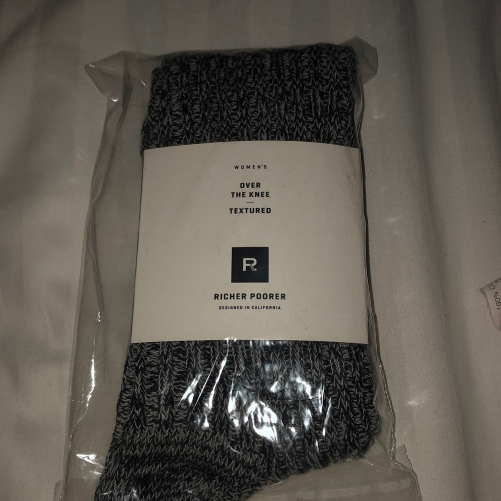 Richer poorer over the knee socks